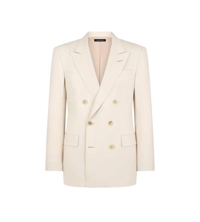 Chaqueta de lana, cachemira y seda Chaqueta de lana, cachemira y seda