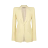 Chaqueta de lana y seda Radzmir con solapa en pico y botonadura sencilla Chaqueta de lana y seda Radzmir con solapa en pico y botonadura sencilla