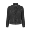 Chaqueta de mezclilla con ribete negro Icon
