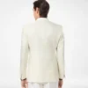 Chaqueta de noche de jacquard de viscosa y seda Chaqueta de noche de jacquard de viscosa y seda