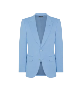 Chaqueta de satén irregular peinado