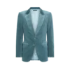 Chaqueta de terciopelo con micro lunares Chaqueta de terciopelo con micro lunares