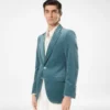 Chaqueta de terciopelo con micro lunares Chaqueta de terciopelo con micro lunares