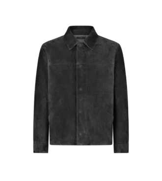Chaqueta de trabajo de ante cepillado