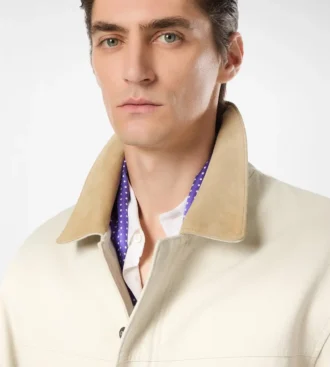 Chaqueta de trabajo de lona de algodón