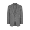 Chaqueta doble dividible con diseño en espiga de piel de tiburón Chaqueta doble dividible con diseño en espiga de piel de tiburón