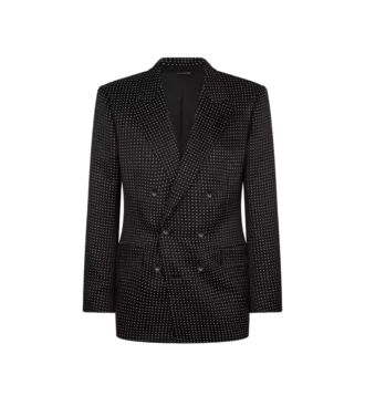 Chaqueta Duchesse Polka Dot Jacquard