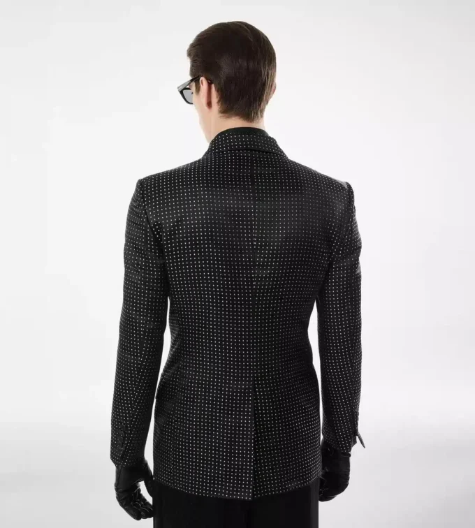 Chaqueta Duchesse Polka Dot Jacquard Chaqueta Duchesse Polka Dot Jacquard