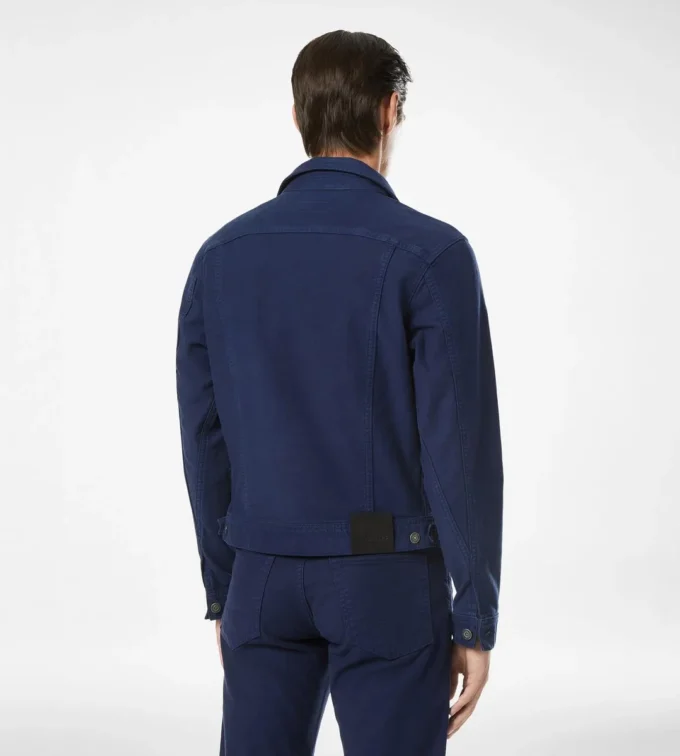 Chaqueta icónica de denim molesquín Chaqueta icónica de denim molesquín