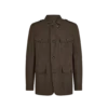 Chaqueta militar compacta de nylon Chaqueta militar compacta de nylon