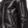 Chaqueta motera de piel napa granulada Chaqueta motera de piel napa granulada