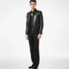Chaqueta motera de piel napa granulada Chaqueta motera de piel napa granulada