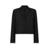Chaqueta Radzmir de lana y seda con detalles plisados Chaqueta Radzmir de lana y seda con detalles plisados
