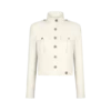 Chaqueta safari corta con cuello alto Chaqueta safari corta con cuello alto