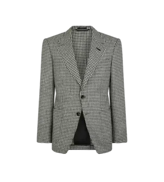 Chaqueta Shelton con estampado de pata de gallo