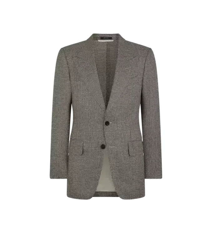 Chaqueta Shelton de lana, seda y lino