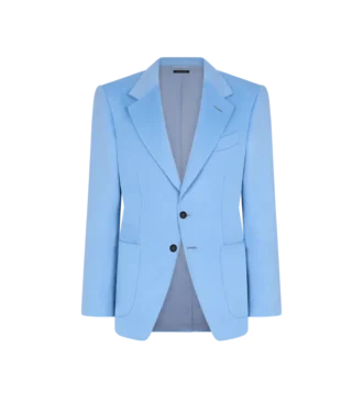 Chaqueta Shelton de sarga de cachemira