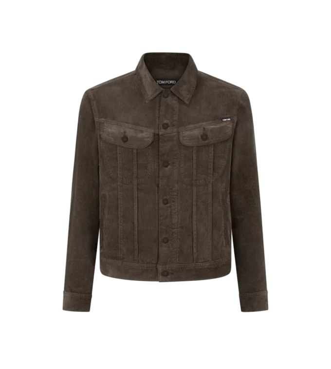 Chaqueta vaquera con icono de 12 ondas