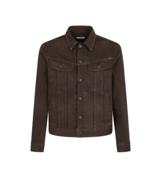 Chaqueta vaquera icónica de pana occidental