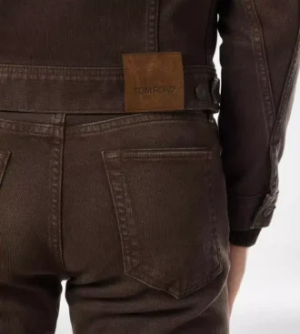 Chaqueta vaquera icónica de pana occidental