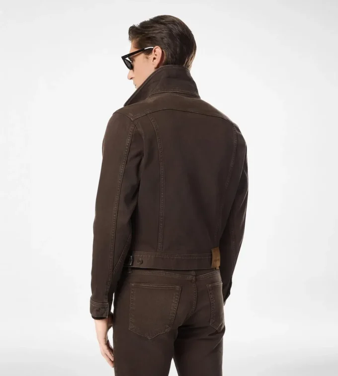 Chaqueta vaquera icónica de pana occidental Chaqueta vaquera icónica de pana occidental