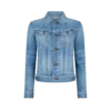 Chaqueta vaquera lavada en piedra para verano Chaqueta vaquera lavada en piedra para verano