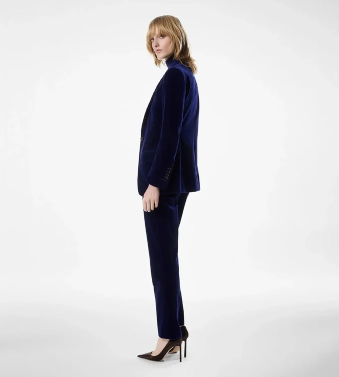 Chaqueta Wallis de solapa en pico y botonadura sencilla Chaqueta Wallis de solapa en pico y botonadura sencilla