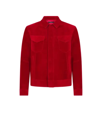 Chaqueta western de ante de cachemira