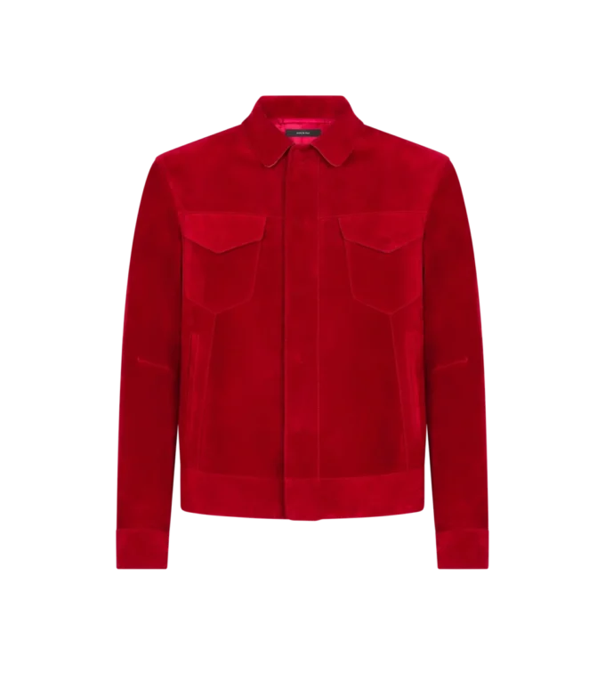 Chaqueta western de ante de cachemira Chaqueta western de ante de cachemira