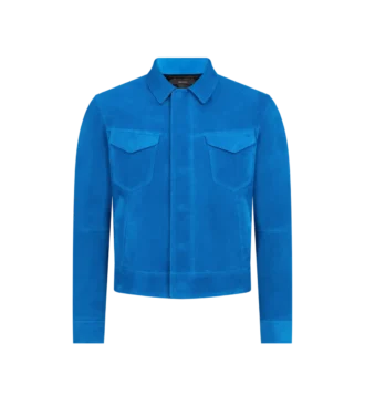 Chaqueta western de ante de cachemira