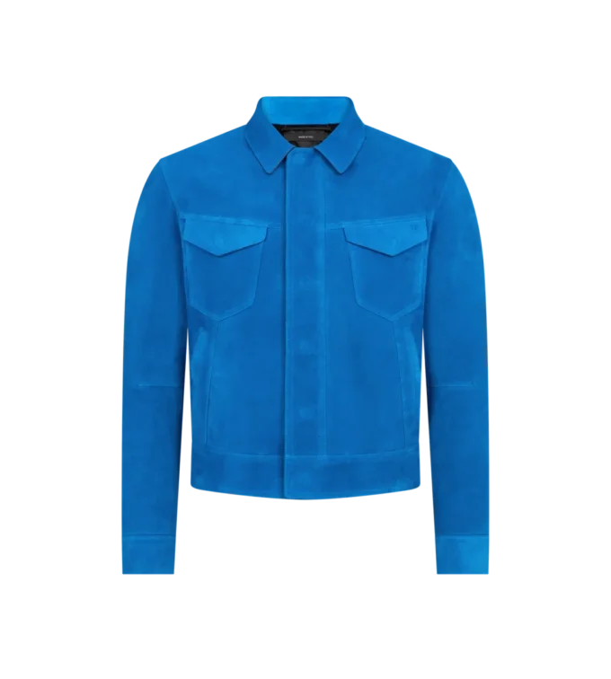 Chaqueta western de ante de cachemira Chaqueta western de ante de cachemira