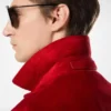 Chaqueta western de ante de cachemira Chaqueta western de ante de cachemira