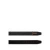Cinturón con hebilla y inserción de piel granulada Cinturón con hebilla y inserción de piel granulada