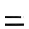 Cinturón de cuero liso
