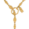 Collar Grace Lariat de latón dorado vintage Collar Grace Lariat de latón dorado vintage