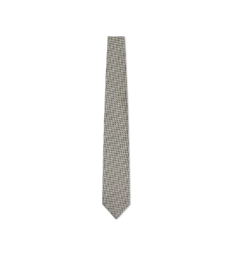 Corbata de jacquard de seda
