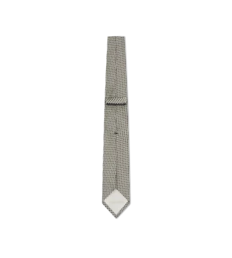 Corbata de jacquard de seda