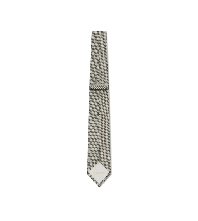 Corbata de jacquard de seda Corbata de jacquard de seda