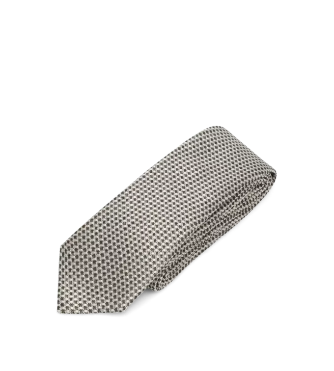 Corbata de jacquard de seda Corbata de jacquard de seda