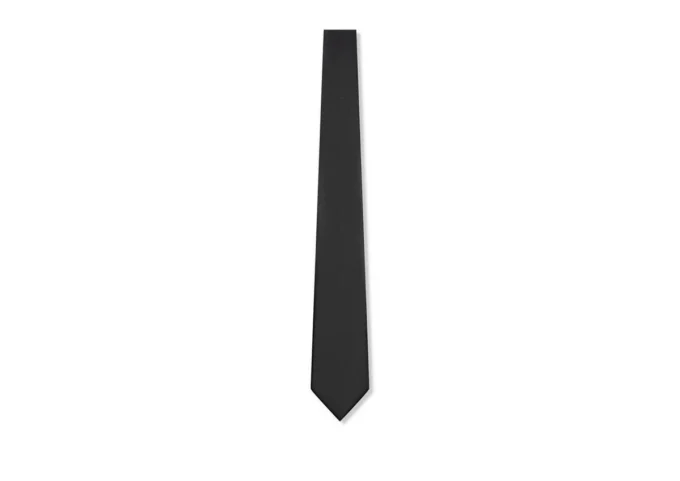 Corbata de sarga lisa Corbata de sarga lisa