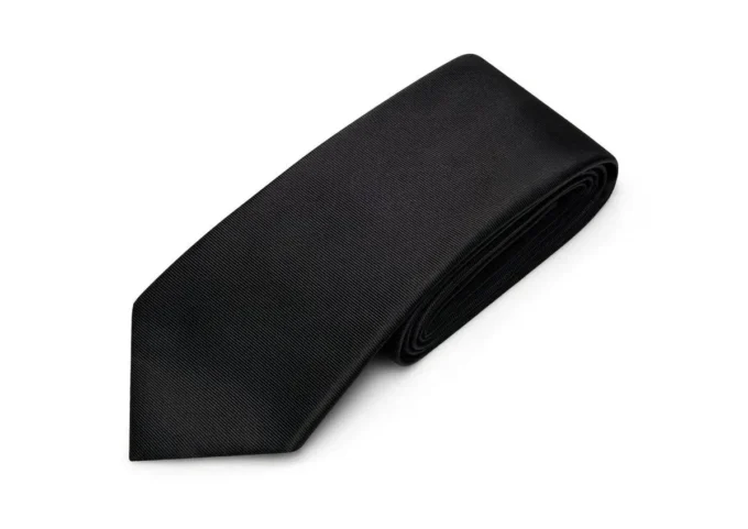 Corbata de sarga lisa Corbata de sarga lisa