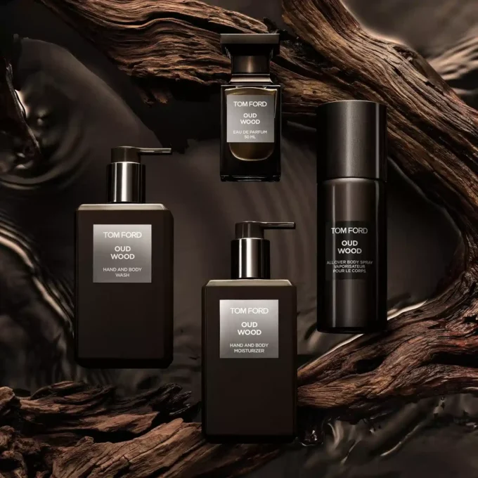 Crema hidratante para manos y cuerpo con madera de oud Crema hidratante para manos y cuerpo con madera de oud