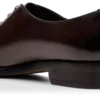 Cuero bruñido con cordones Cuero bruñido con cordones