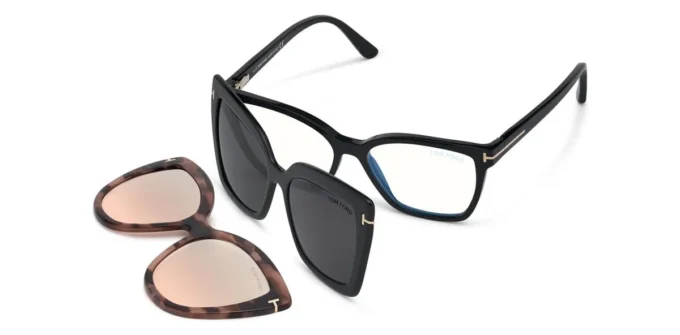 Doble clip en Blue Block Opticals
