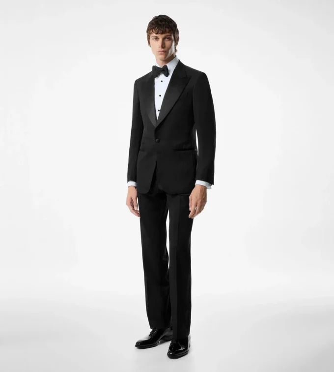Esmoquin Windsor de lana y mohair