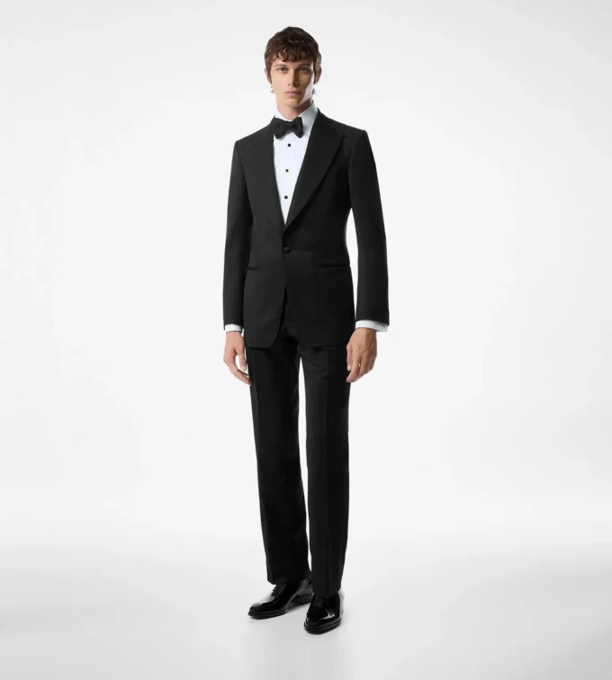 Esmoquin Windsor de lana y mohair