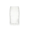 Falda hasta la rodilla con inserciones de encaje Falda hasta la rodilla con inserciones de encaje