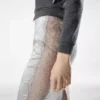 Falda hasta la rodilla con inserciones de encaje Falda hasta la rodilla con inserciones de encaje