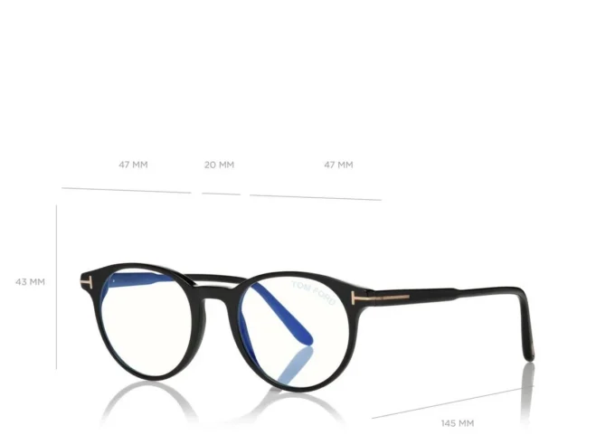 Gafas Blue Block Round Shape