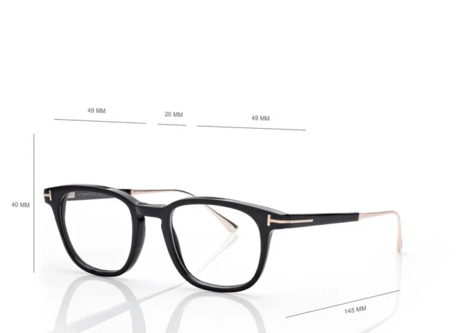 Gafas cuadradas de cuerno